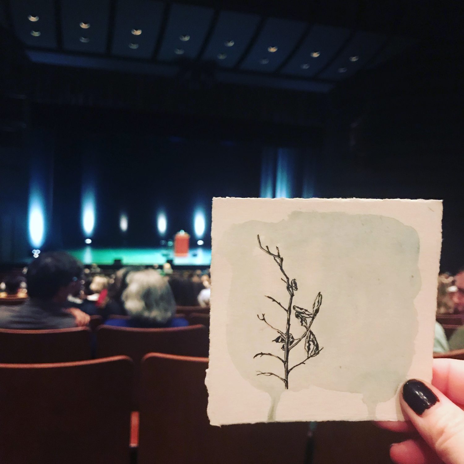 Put it out there and then let it go (alternate title: That time I gave a drawing to David Sedaris)