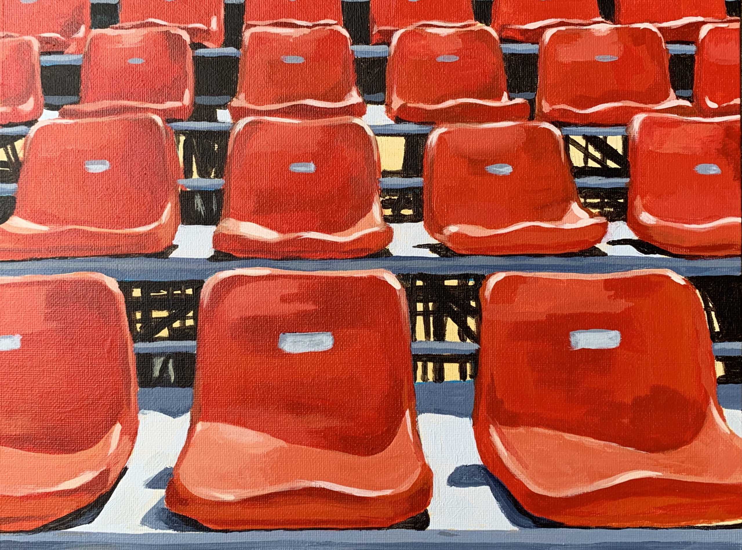 Empty Stadium Seats