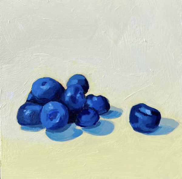 pile of blueberries, Leigh Ann Torres