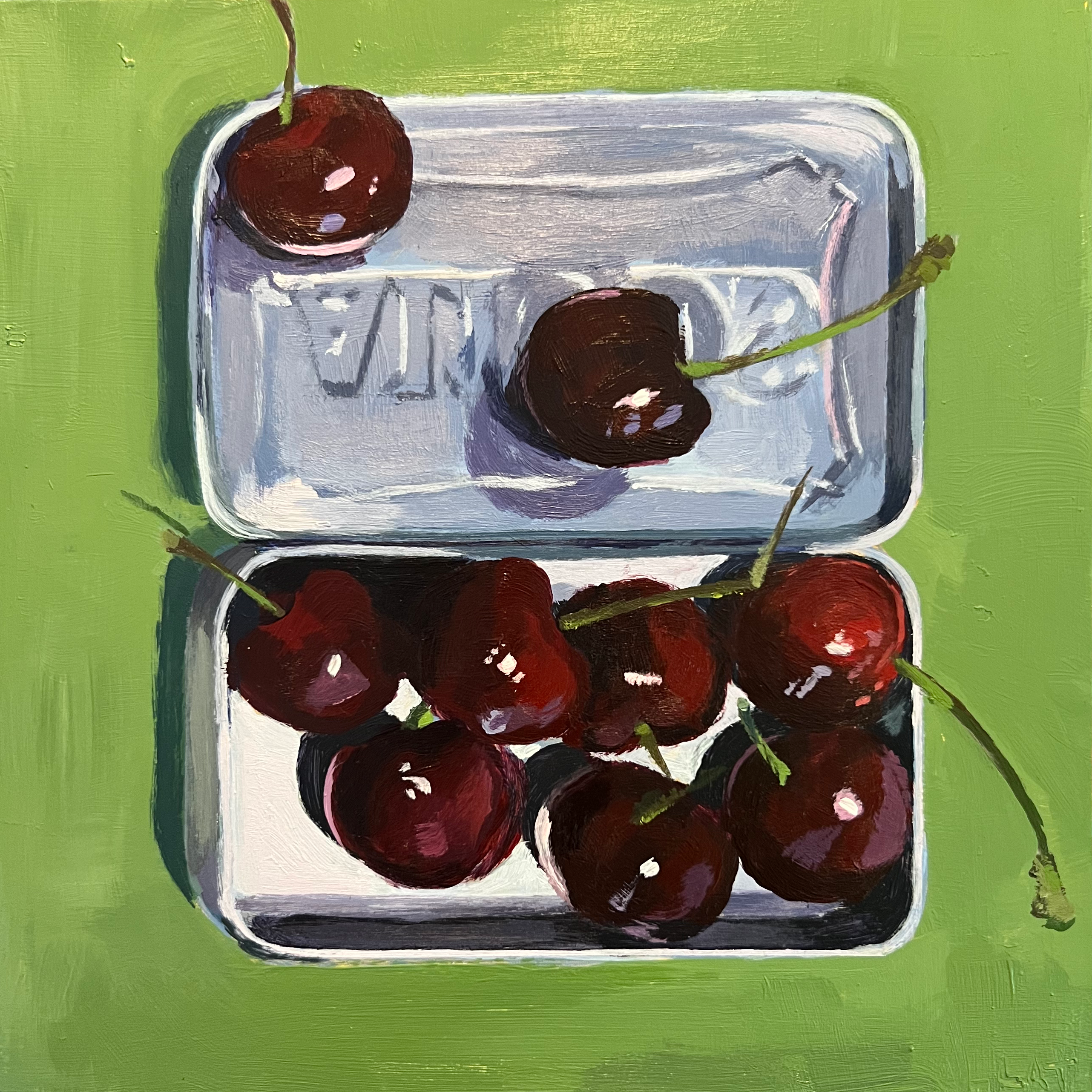 Cherries in Altoids Tin